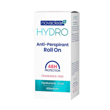 novaclear Hydro Anti Perspirant Roll On White 50Ml Antiperspirants