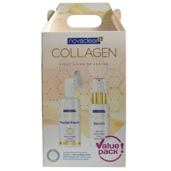 novaclear Collagen Facial Foam Plus Serum 130Ml Skin Care