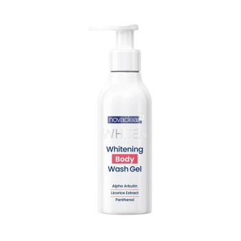 novaclear Whiten Whitening Body Wash Gel White 200Ml Skin Care