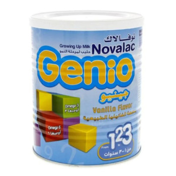 Novalac Genio Growing-Up Vanilla Flavour Milk 400G Baby Formula