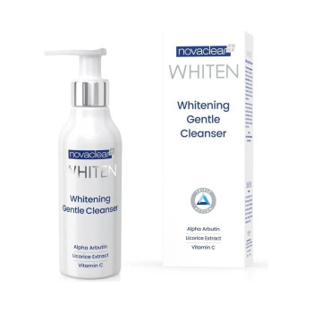 novaclear Whiten Whitening Gentle Cleanser Silver 150Ml Skin Care