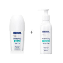novaclear Whiten Whitening Bikini Roll On Plus Intimate Wash Gel 250Ml