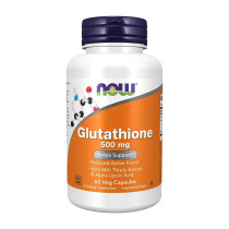 Now Foods Glutathione 500 Mg 60 Veg Capsules Dietary Supplements