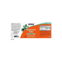 Now Foods Magnesium 400 Mg 180 Capsules Supplements