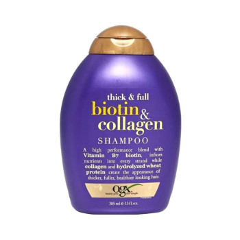 Ogx Full Biotin And Collagen Shampoo Purple 385Ml Hair Care & Treatments