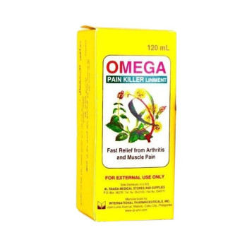 Omega Fast Relief Pain Killer Liniment 120Ml Pain Relief
