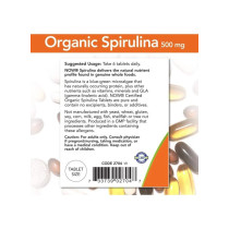 Now Foods Certified Organic Spirulinatablets Dietary Supplements