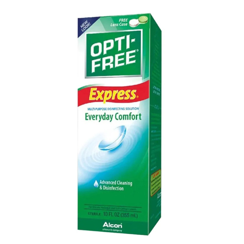 Opti-Free Express Multi-Purpose Disinfecting Solution Everyday Comfort 355 Ml Eye Care