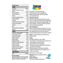 Pfizer Centrum Silver with Lutein Tab 100 Tb Dietary Supplements