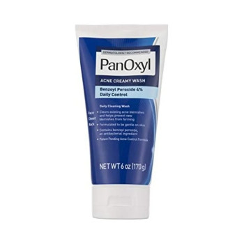PanOxyl Acne Creamy Wash White 170G Skin Care