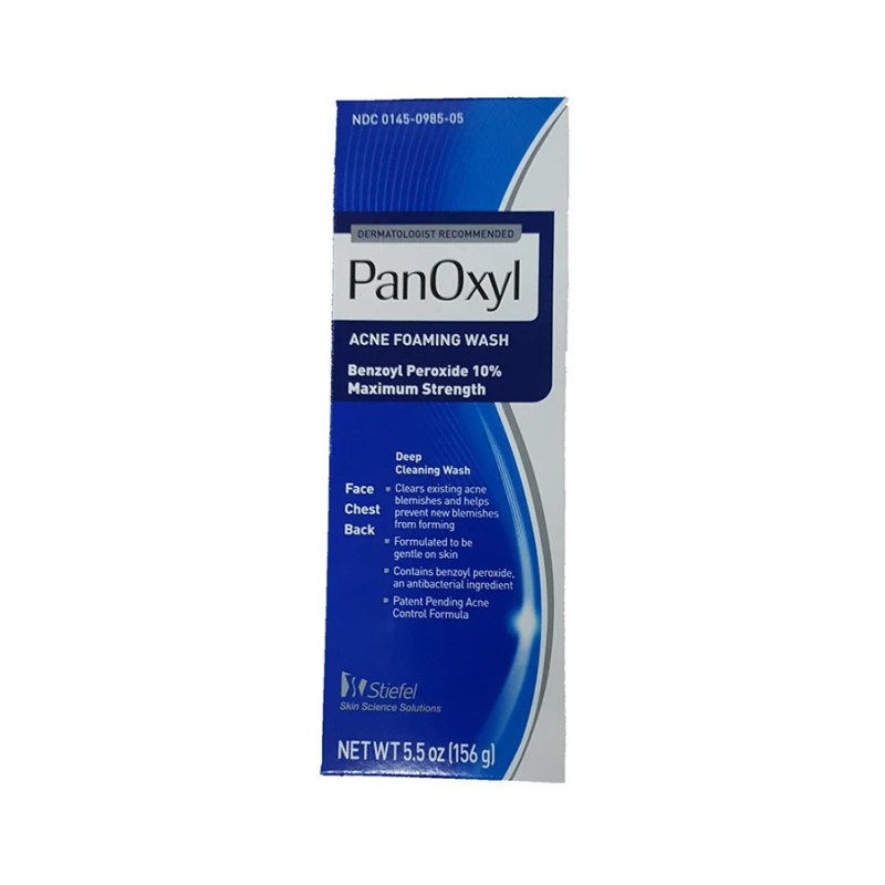 PanOxyl Acne Maximum Strength Foaming Wash 5.5Ounce Skin Care