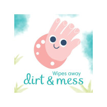 Pampers Sensitive Protect Baby Wipes, Made With 100% Purified Water, 56 Wipe Count Baby Wipes