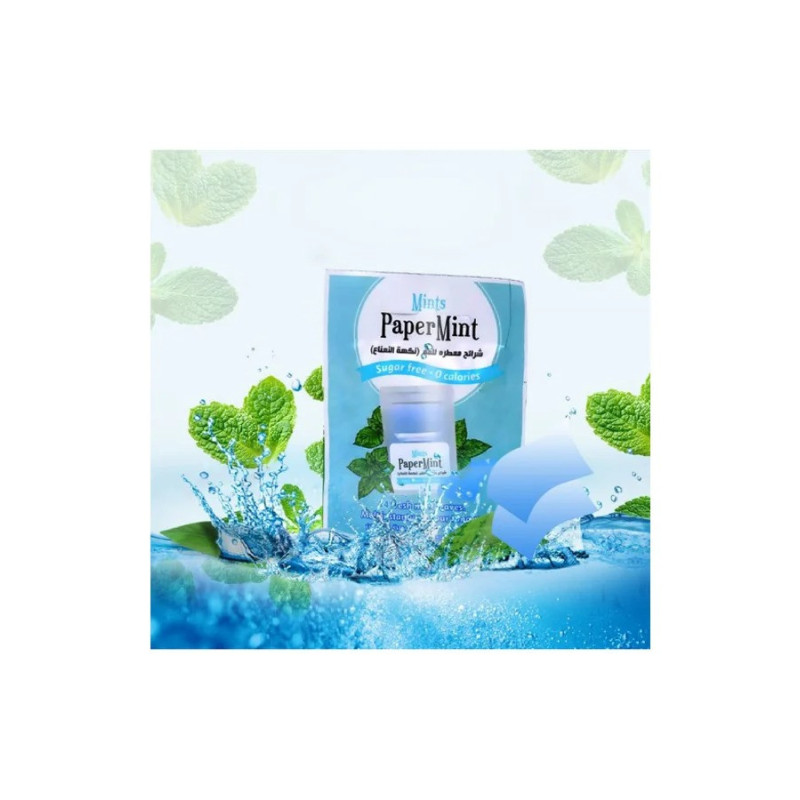 Paper Mint Multicolor Suger Free Zero Calories 5G Oral Care