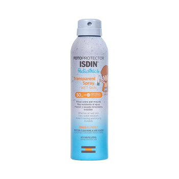 ISDIN Foto Protector Wet Skin Transparent Spray 50+ 250Ml Pediatrics Skin Care