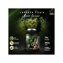 Laperva Triple Mass Gainer Protein Milk Chocolate Flavor 6.1Lb Protein Powder