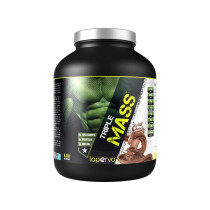 Laperva Triple Mass Gainer Protein Milk Chocolate Flavor 6.1Lb Protein Powder