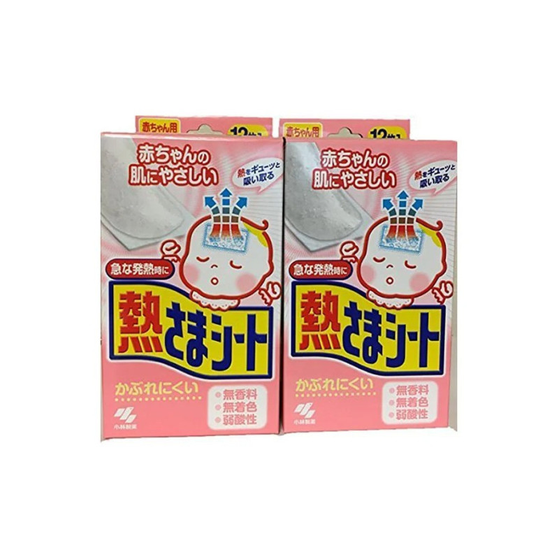 Kobayashi 12 Heat Cooling Sheets/Pads Cooling Sheets