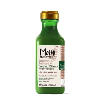 Maui Moisture Thicken And Restore Bamboo Fiber Conditioner Green/Gold 385Ml
