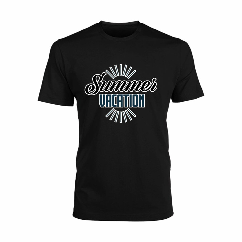Al Amal Summer beach tishrt UNISEX, Black