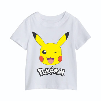 Al Amal Pokemon tishirt with pokemon character UNISEX, White