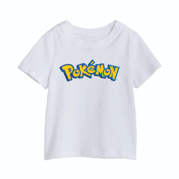 Al Amal Pokemon tishirt with pokemon character UNISEX, White