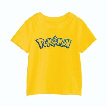 Al Amal Pokemon tishirt with pokemon character UNISEX, Yellow