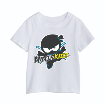 Al Amal Ninja tishrt with Ninja character UNISEX, White