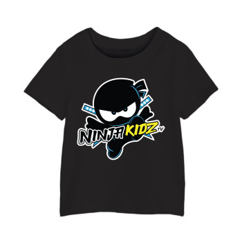 Al Amal Ninja tishrt with Ninja character UNISEX, Black