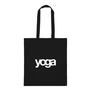 Al Amal printed tod bag yoga, Black