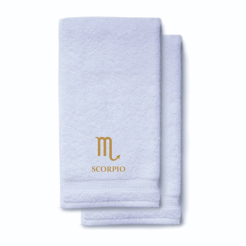 Al Amal Sun Signs Customised Towels(12), White
