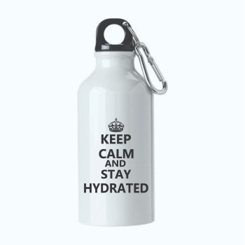Al Amal stainless steel bottles stay hydrated , White