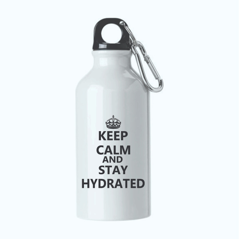Al Amal stainless steel bottles stay hydrated , White