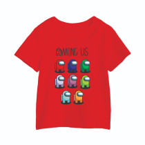 Al Amal Amongus printed tishirts Red