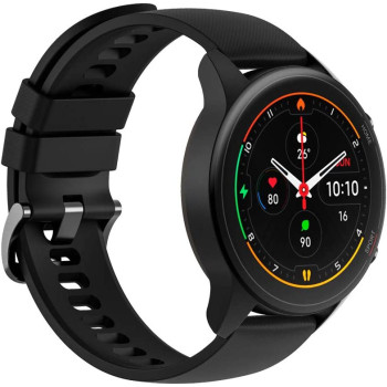 Xiaomi Mi Watch Amoled, 1.39, 117 Sports Modes, Air Pressure Sensor, Music Player, 5Atm Water Resistance - Black