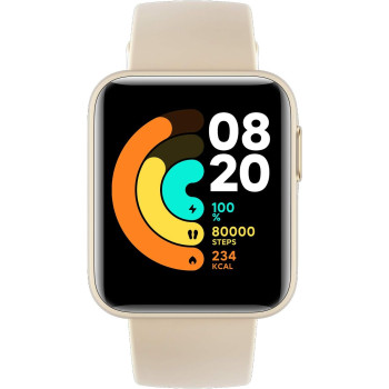 Xiaomi Mi Smart Watch Lite Ivory 1.4 Inch Touch Screen, 9 Days Battery Life, Gps, Fitness Activity Tracker, Bhr4359Gl
