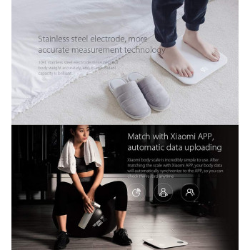 Xiaomi Mi Body Composition Scale 2 Smart Fat Weight Health Scale Led Digital Display Mi Fit App Data Analysis