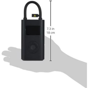 Xiaomi Portable Smart Digital Tire Pressure Detection Electric Inflator Pump For Bike Motorcycle Car Football, Black, Dzn4006Gl