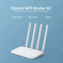 Xiaomi Mi Wifi Router 4C Roteador App Control 64 Ram 802.11 B/G/N 2.4G 300Mbps 4 Antennas Wireless Routers Repeater For Home