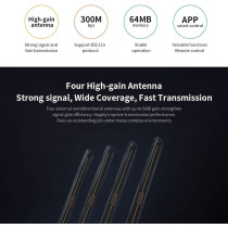 Xiaomi Mi Wifi Router 4C Roteador App Control 64 Ram 802.11 B/G/N 2.4G 300Mbps 4 Antennas Wireless Routers Repeater For Home