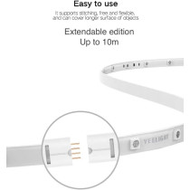 Xiaomi Yeelight Smart Led Strip 200Cm Extendable Edition - Multi-Colour, W 17.4 X H 17.2 X L 5.4 Cm
