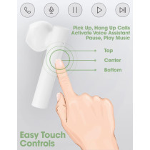 Xiaomi Mi Earphones 2 Basic True Wireless In-Ear Earbuds, 14.2 Mm Quality Composite Drivers, Bluetooth 5.0, Twsej08Wm, White