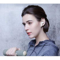 Xiaomi Zbw4485Gl Xiaomi True Wireless Earphones -Global Versio -White(Zbw4485Gl) - (Pack Of1)