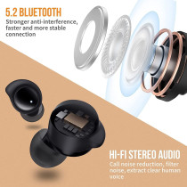 Xiaomi Redmi Buds 3 Lite Wireless Bluetooth 5.2 Headphones, Touch Control, Noise Reduction, Dust And Water Resistance, Black