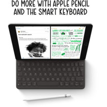 Apple iPad 2021 (9th Generation) 10.2-Inch, 64GB, WiFi, Silver With Facetime - International Version