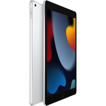 Apple iPad 2021 (9th Generation) 10.2-Inch, 64GB, WiFi, Silver With Facetime - International Version