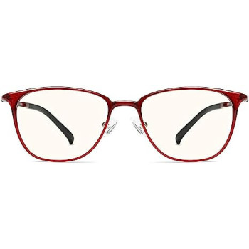 Xiaomi Mijia Ts Computer Glasses Uv400 Anti Blue Light Ray Glasses Radiation Protection Red