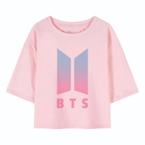 Al amal BTS crop Top(1 Designs) for Girls ( Pink )
