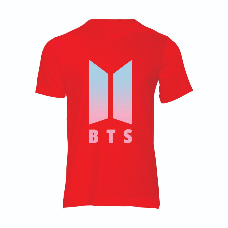 Al amal BTS causual tishirt (1 Designs) Unisex ( Red )