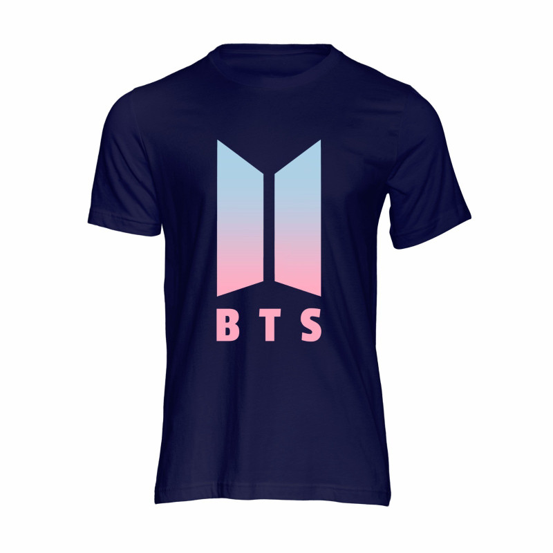 Al amal BTS causual tishirt (1 Designs) Unisex ( Navy Blue )