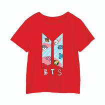 Al amal BTS causual tishirt (2 Designs) Unisex ( Red )